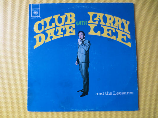 LARRY LEE and the LEESURES, Club Date, Vintage Vinyl, Record Vinyl, Record, Vinyl Record, Vinyl, Rock Record, 1967 Records