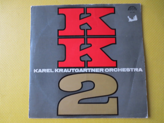 KAREL KRAUTGARTNER, KK2, Vintage Vinyl, Jazz Albums, Record Vinyl, Record, Vinyl Record, Vinyl, Rock Record, 1966 Records