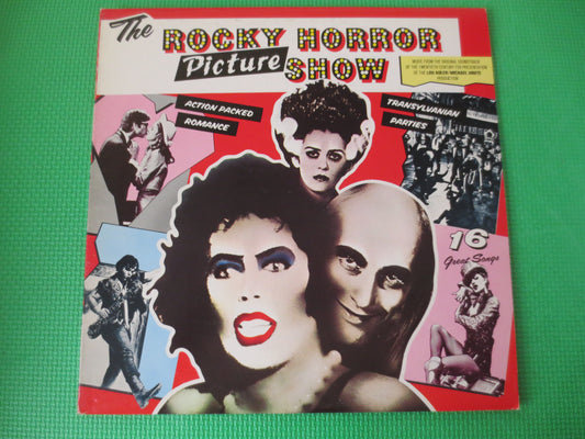 ROCKY HORROR Picture Show, ROCKY Horror Album, Rocky Horror Record, Record Vinyl, Vinyl Record, Rock Record, 1975 Records