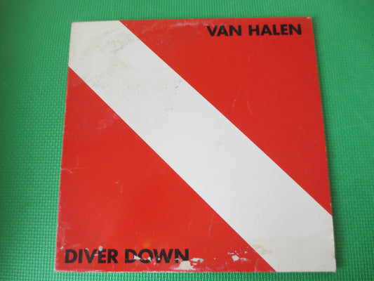 VAN HALEN, DIVER Down, Van Halen Records, Van Halen Vinyl, Van Halen Albums, Vinyl Album, lps, Vintage Vinyl, 1982 Albums