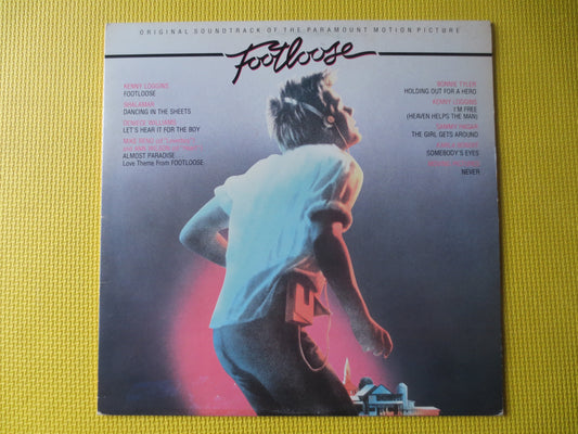 FOOTLOOSE, MOVIE SOUNDTRACK, Pop Records, Vintage Vinyl, Record Vinyl, Records, Vinyl Records, Pop Vinyl, Lps, 1984 Records