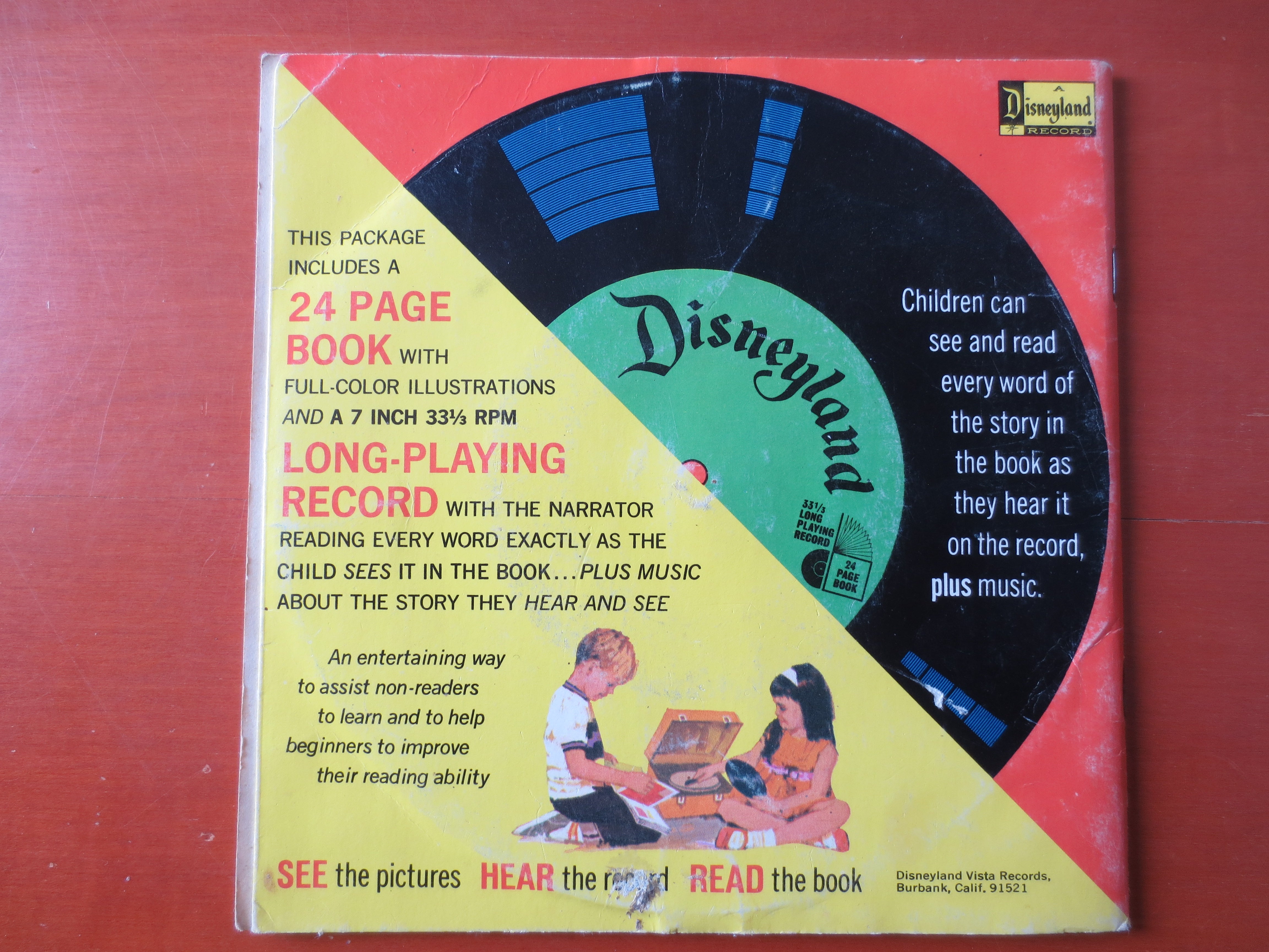 Vintage Disney vinyl buy childrens records