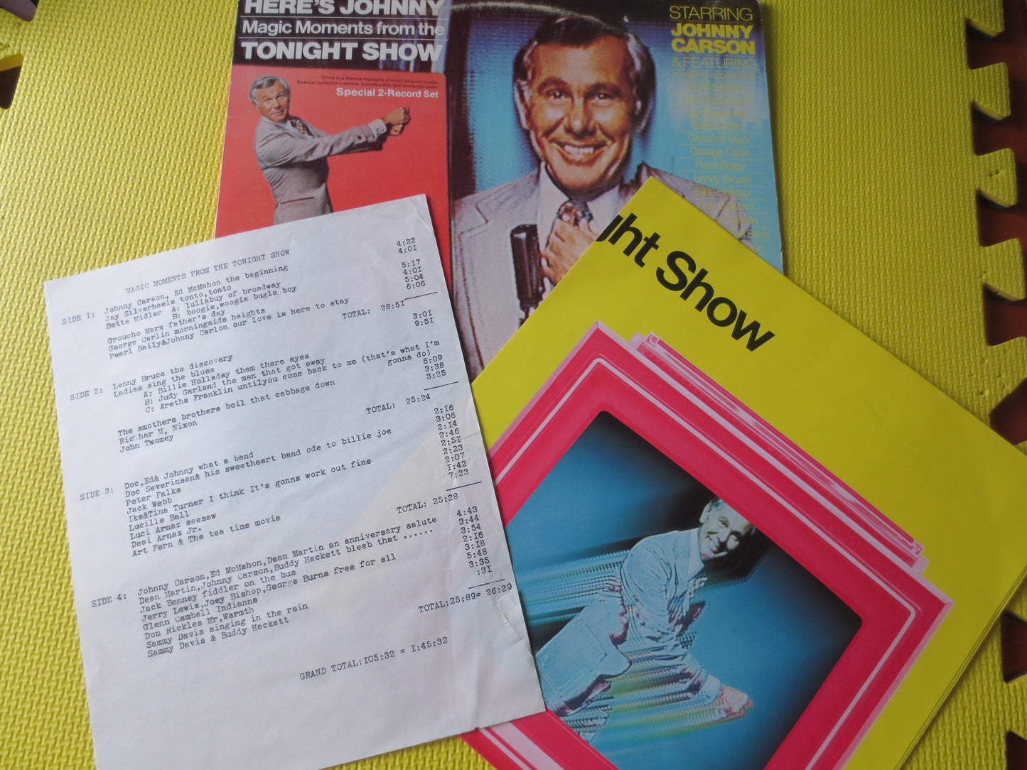 JOHNNY CARSON, JOHNNY CARSON RECORD, Here's Johnny, Johnny Carson Album, Johnny Carson Vinyl, Johnny Carson Lp, Tv Records, 1974 Records