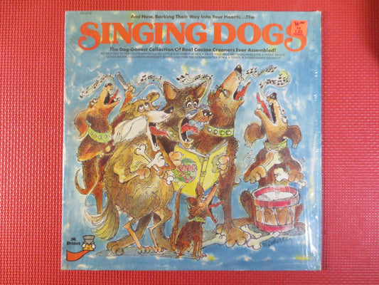 SINGING DOGS Album, Novelty Record, Kids Record, Singing Dogs Lp, Novelty Album, Novelty Vinyl, Kids Vinyl, 1974 Records