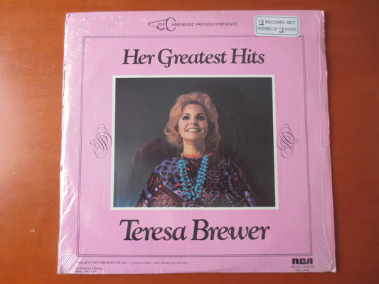 TERESA BREWER, Her GREATEST Hits, Teresa Brewer Record, Teresa Brewer Albums, Vintage Vinyl, Record Vinyl, Lp, 1975 Records