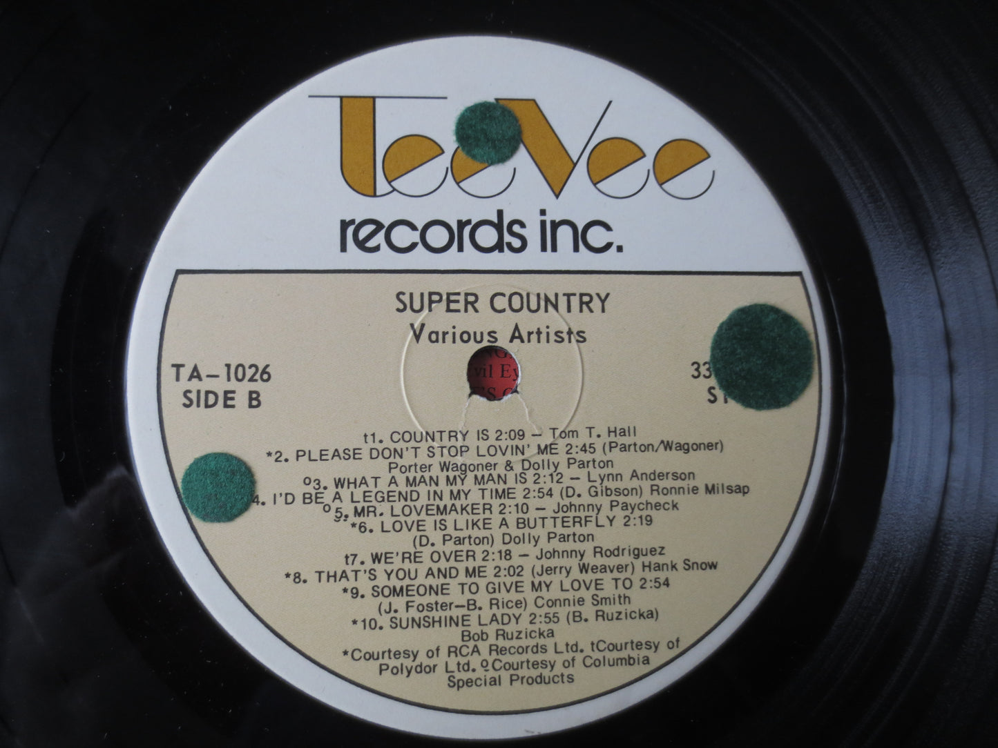 SUPER COUNTRY, Tee Vee Records, COUNTRY Records, Dottie West Records, Record Vinyl, Skeeter Davis Record, Lps, 1975 Records