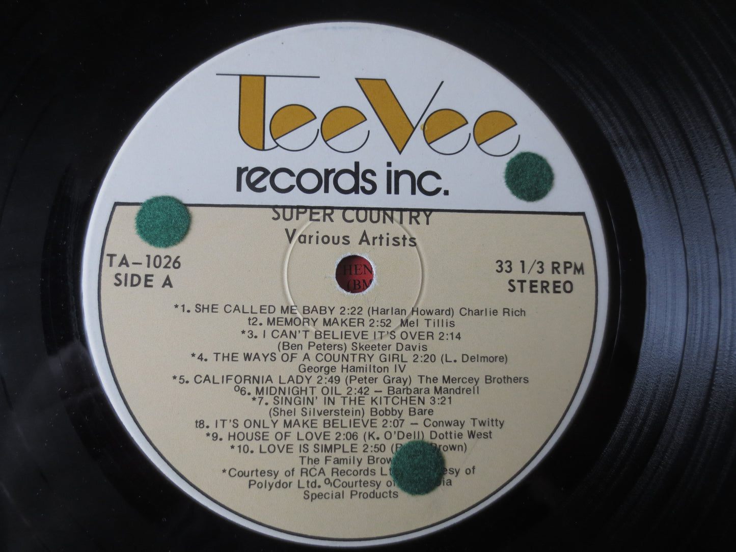 SUPER COUNTRY, Tee Vee Records, COUNTRY Records, Dottie West Records, Record Vinyl, Skeeter Davis Record, Lps, 1975 Records