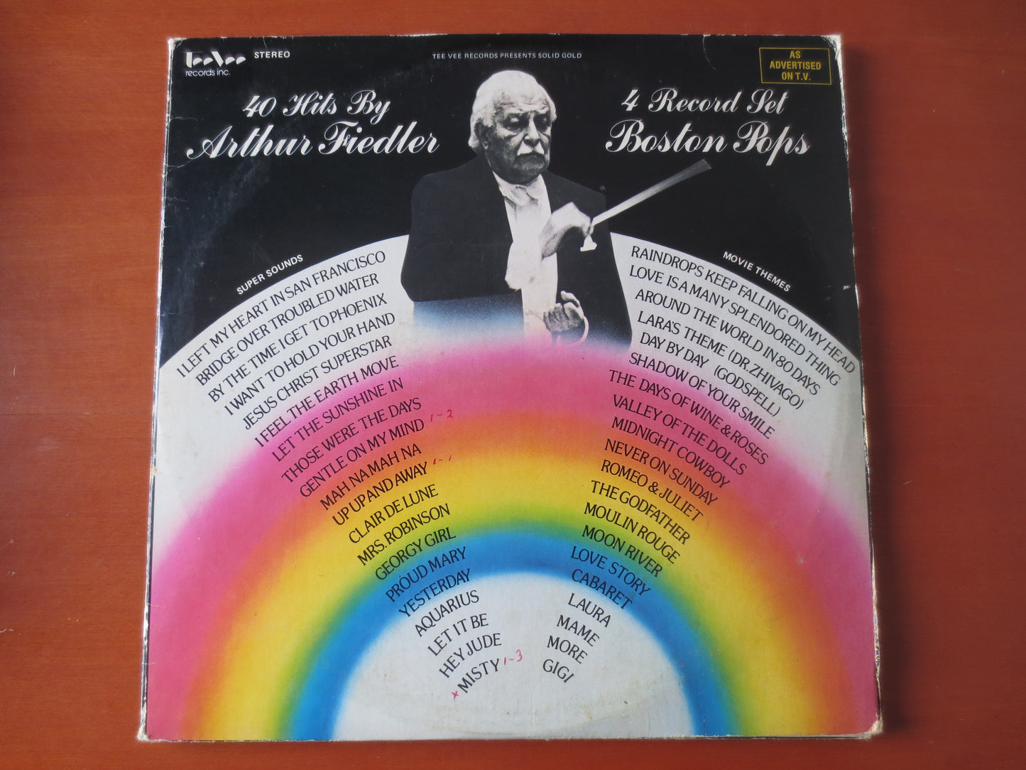 ARTHUR FIEDLER, With the Boston Pops Orchestra, 4 Classical Albums, Jazz Records, Vintage Vinyl, Record Vinyl, 1973 Records