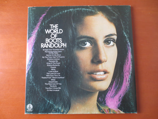 BOOTS RANDOLPH, The World of, Jazz Records, Jazz Vinyl, Vintage Vinyl, Record Vinyl, Vinyl Records, Jazz Lp, 1971 Records