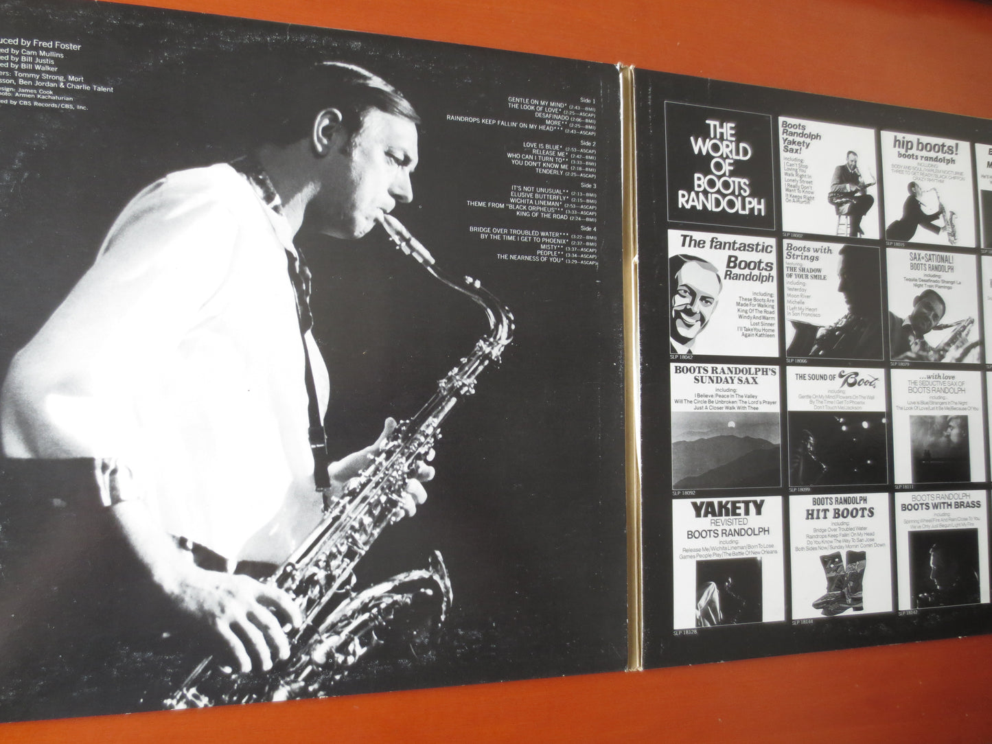 BOOTS RANDOLPH, The World of, Jazz Records, Jazz Vinyl, Vintage Vinyl, Record Vinyl, Vinyl Records, Jazz Lp, 1971 Records