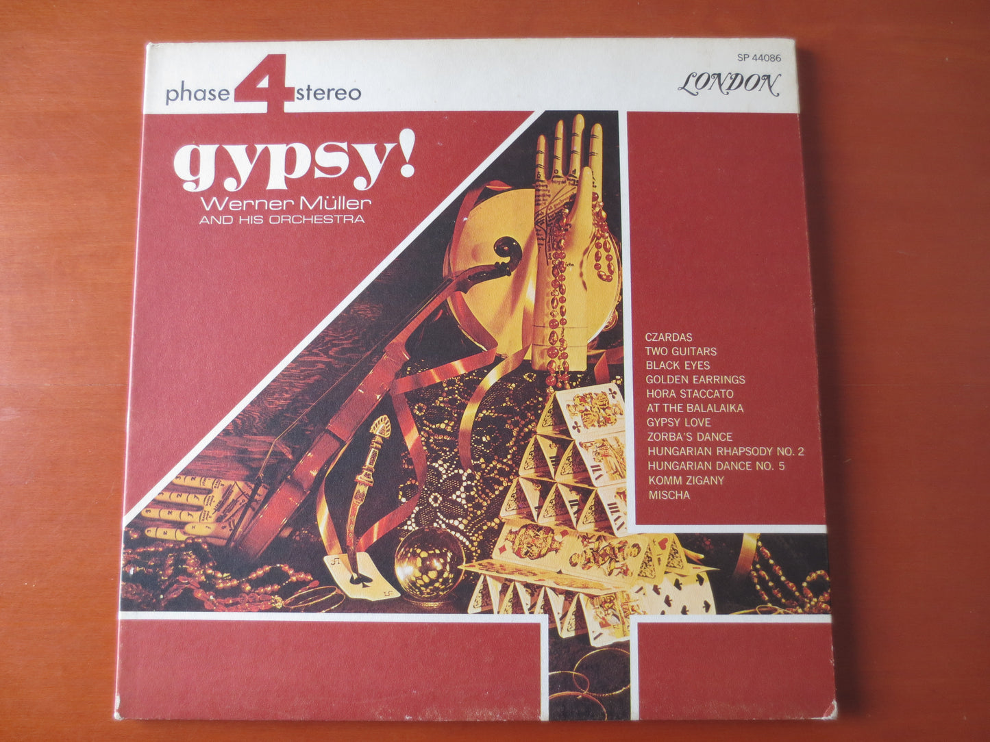 GYPSY!, Phase 4 Records, WERNER MULLER, Gypsy Music, Werner Muller Album, Orchestra Music, Gypsy Music Albums, 1967 Records