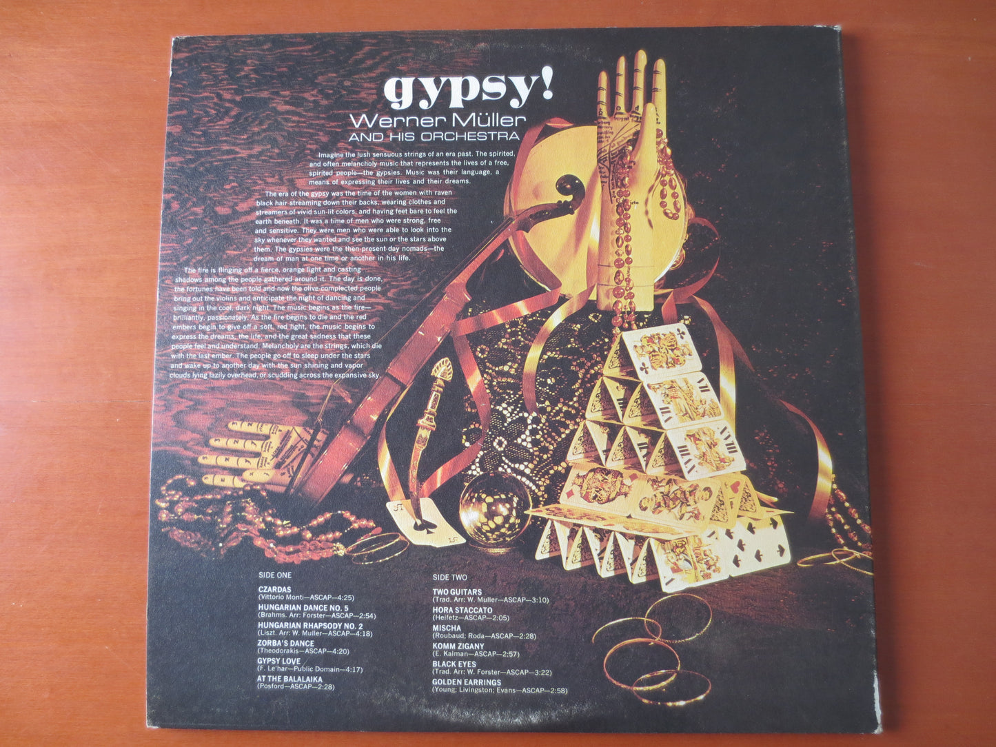 GYPSY!, Phase 4 Records, WERNER MULLER, Gypsy Music, Werner Muller Album, Orchestra Music, Gypsy Music Albums, 1967 Records