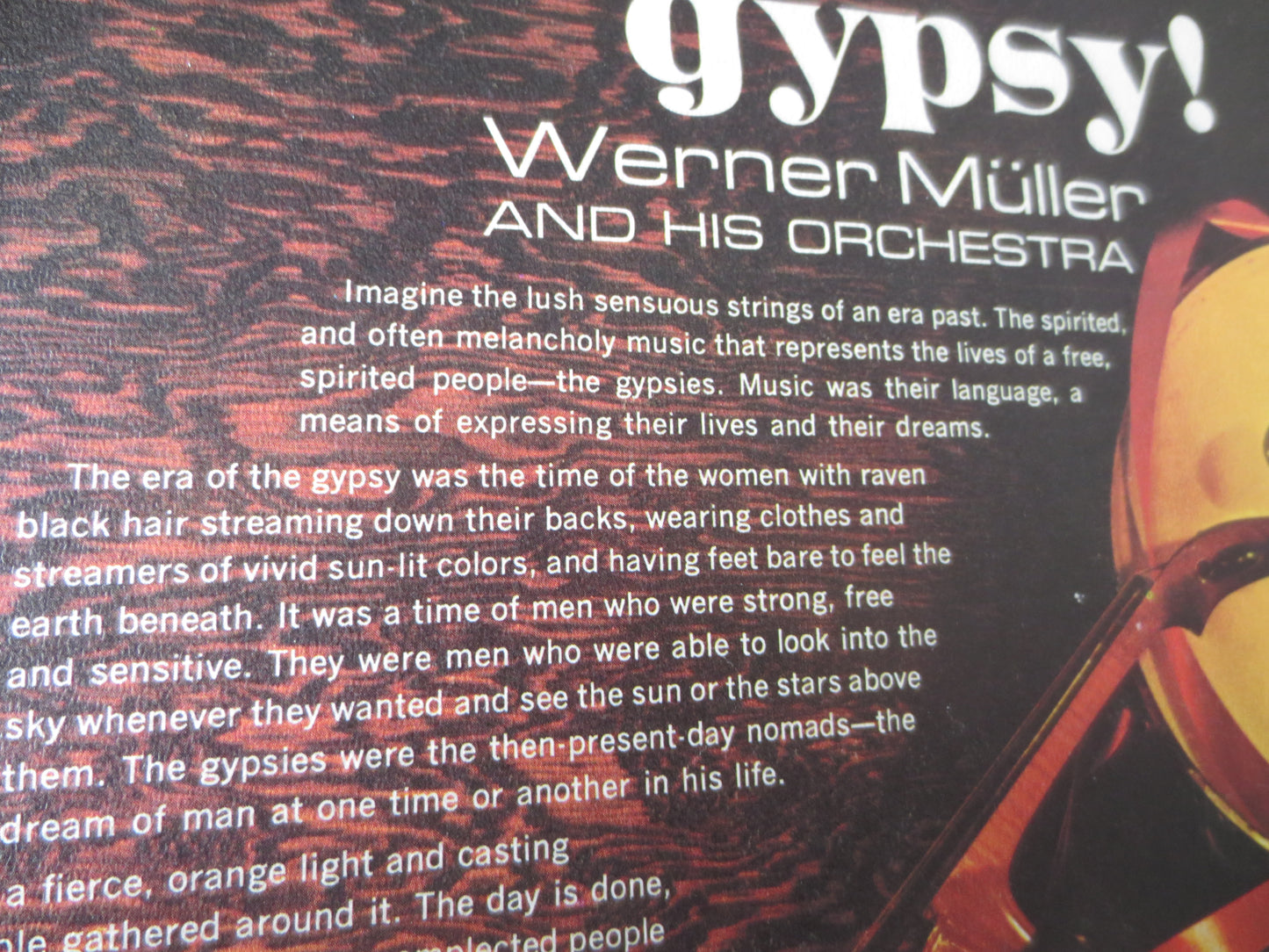 GYPSY!, Phase 4 Records, WERNER MULLER, Gypsy Music, Werner Muller Album, Orchestra Music, Gypsy Music Albums, 1967 Records