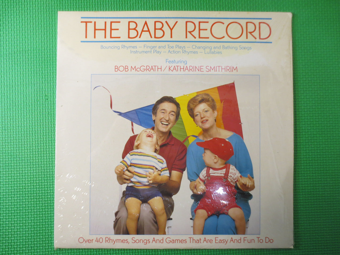 BOB McGrath, The BABY RECORD, Baby Album, Baby Vinyl, Baby Lp, Childrens Record, Kids Record, Kids Lp, 1983 Records