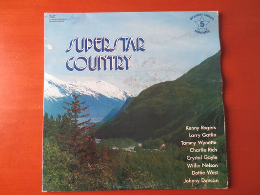 COUNTRY RECORDS, SUPERSTAR Country, Country Albums, Country Music, Country Lp's, Vinyl Record, Larry Gatlin, 1979 Records