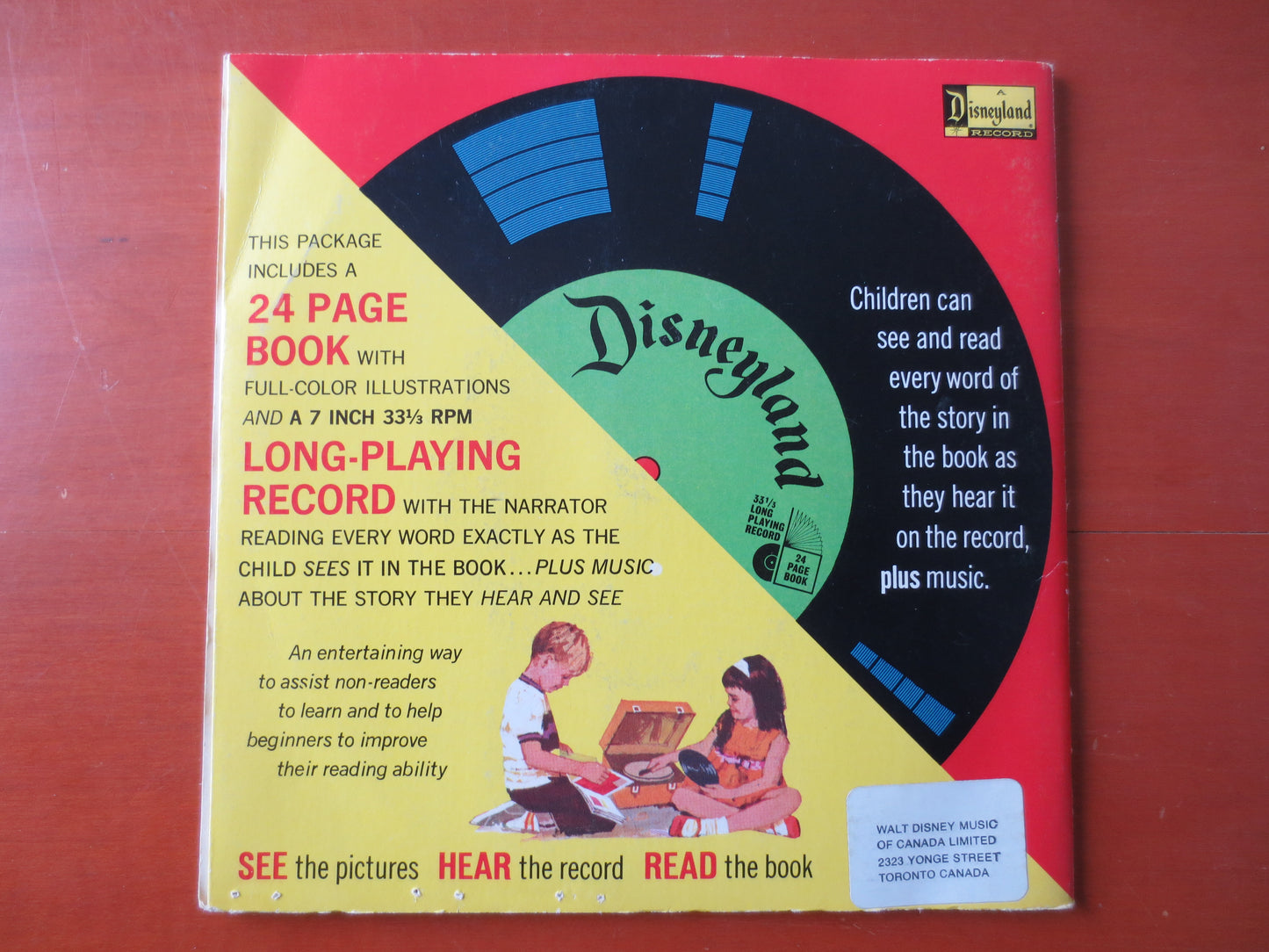 The EMPEROR'S NEW CLOTHES, Disney Record, Disneyland Records, Disney Album, Disney Vinyl, Kids Record, Vinyl, 1970 Records