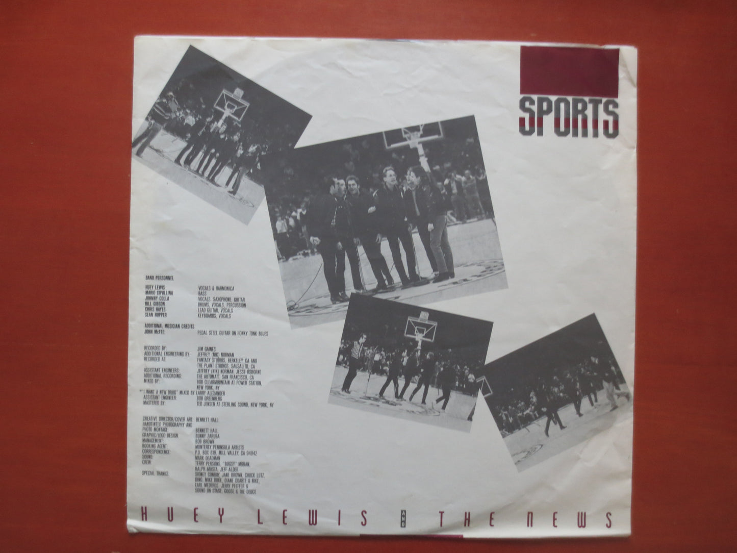 HUEY LEWIS, and the NEWS, Sports, Rock Record, Huey Lewis Record, Huey Lewis Album, Huey Lewis Lp, Vinyl Lps, 1983 Records