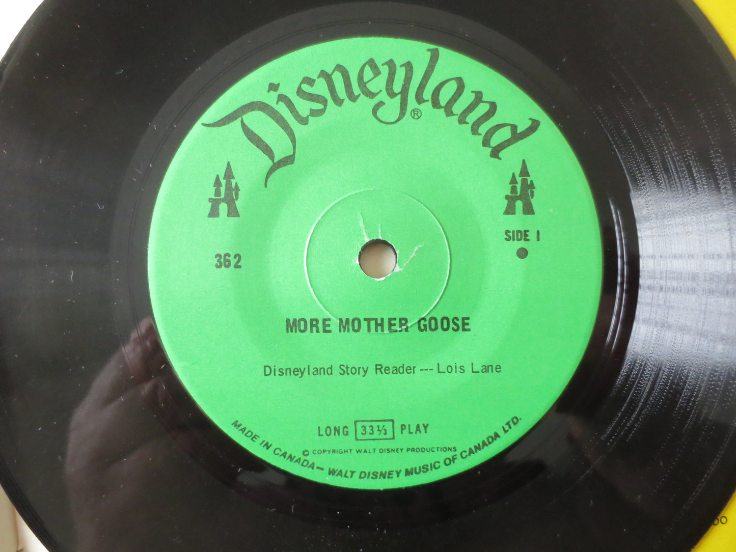 More MOTHER GOOSE, DISNEY Album, Disneyland Records, Disney Records, Childrens Records, Kids Lps, Disney Lp, 1971 Records