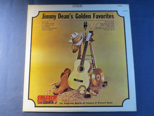 JIMMY DEAN, GOLDEN Favorites, Country Record, Vintage Vinyl, Record Vinyl, Records, Vinyl Record, Vinyl Album, 1964 Records