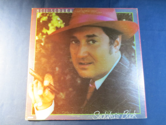 NEIL SEDAKA, Sedaka's BACK, Pop Records, Vintage Vinyl, Record Vinyl, Records, Vinyl Records, Vinyl Albums, 1974 Records