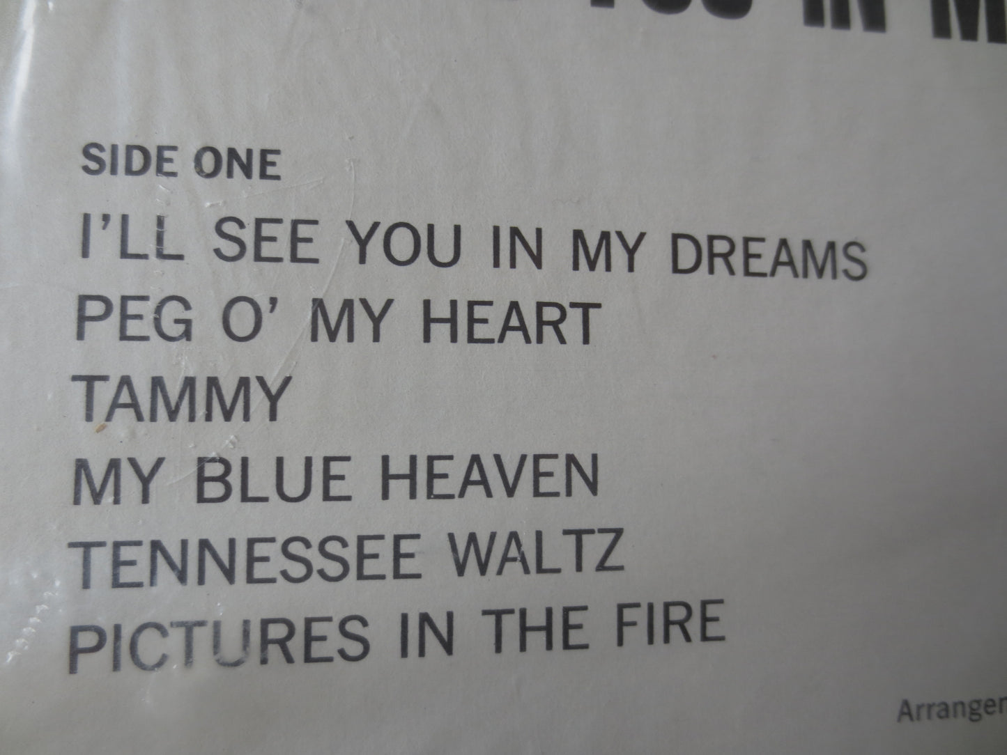 PAT BOONE, I'll See YOU, In My Dreams, Pat Boone Record, Pat Boone Album, Pat Boone Lp, Pop Record, Pop Album, 1962 Records