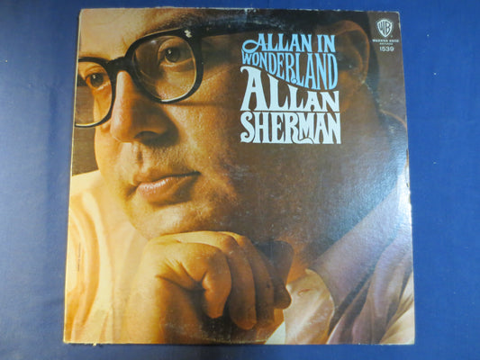 ALLAN SHERMAN, Allan in WONDERLAND, Comedy Albums, Allan Sherman Record, Allan Sherman Album, Comedy Album, 1964 Records