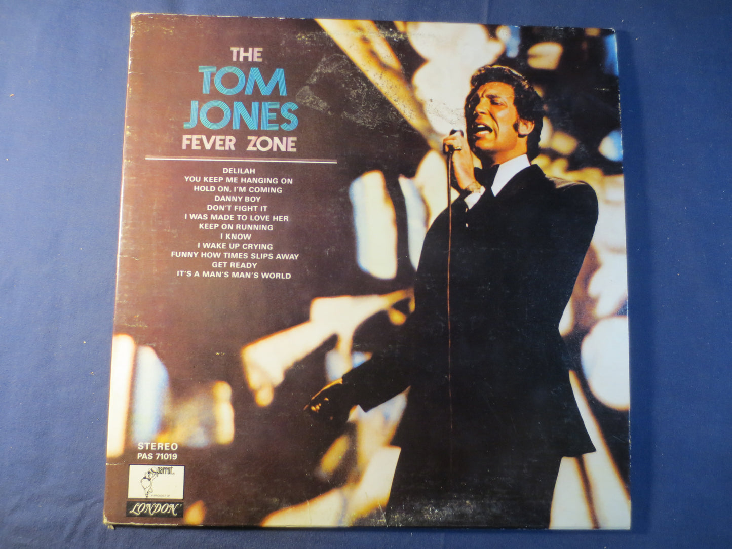 TOM JONES, FEVER Zone, Tom Jones Records, Tom Jones Album, Tom Jones Lp, Vinyl Records, Pop Record, Vinyl Lp, 1967 Records