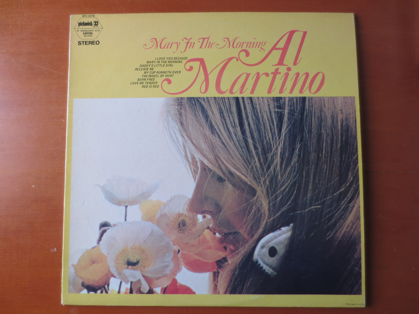 AL MARTINO, MARY in the Morning, Al Martino Album, Al Martino Vinyl, Al Martino Lp, Vinyl, Vinyl Album, 1971 Records