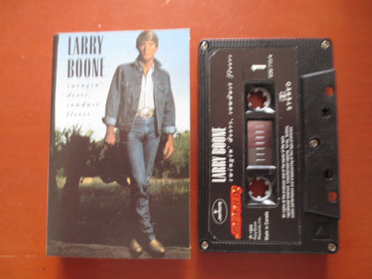 LARRY BOONE Tape, Swingin' Doors Tape, LARRY Boone Album, Larry Boone Music, Tape Cassette, Country Cassette, 1989 Cassette