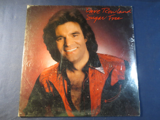 DAVE ROWLAND, Sugar Free, Factory SEALED, Debut Record, Dave Rowland Record, Dave Rowland Album, Lp, Sugar Lp, 1982 Records