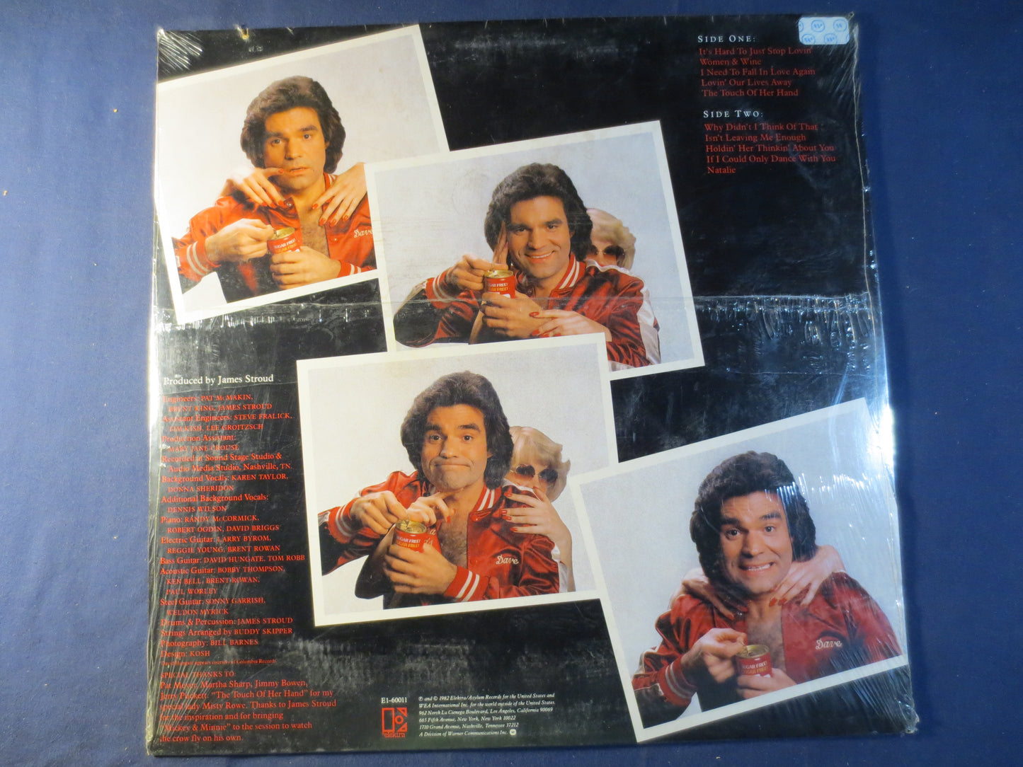 DAVE ROWLAND, Sugar Free, Factory SEALED, Debut Record, Dave Rowland Record, Dave Rowland Album, Lp, Sugar Lp, 1982 Records