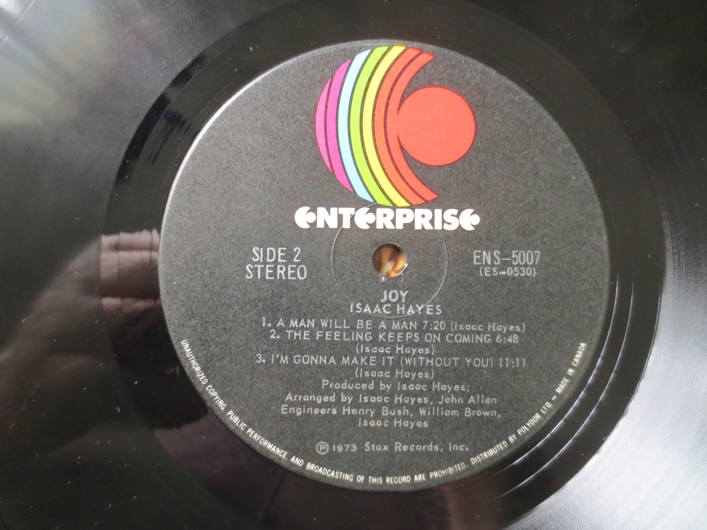 ISAAC HAYES, JOY, Isaac Hayes Records, Vintage Vinyl, Record Vinyl, Record, Vinyl Record, Vinyl, Pop Records, 1973 Records
