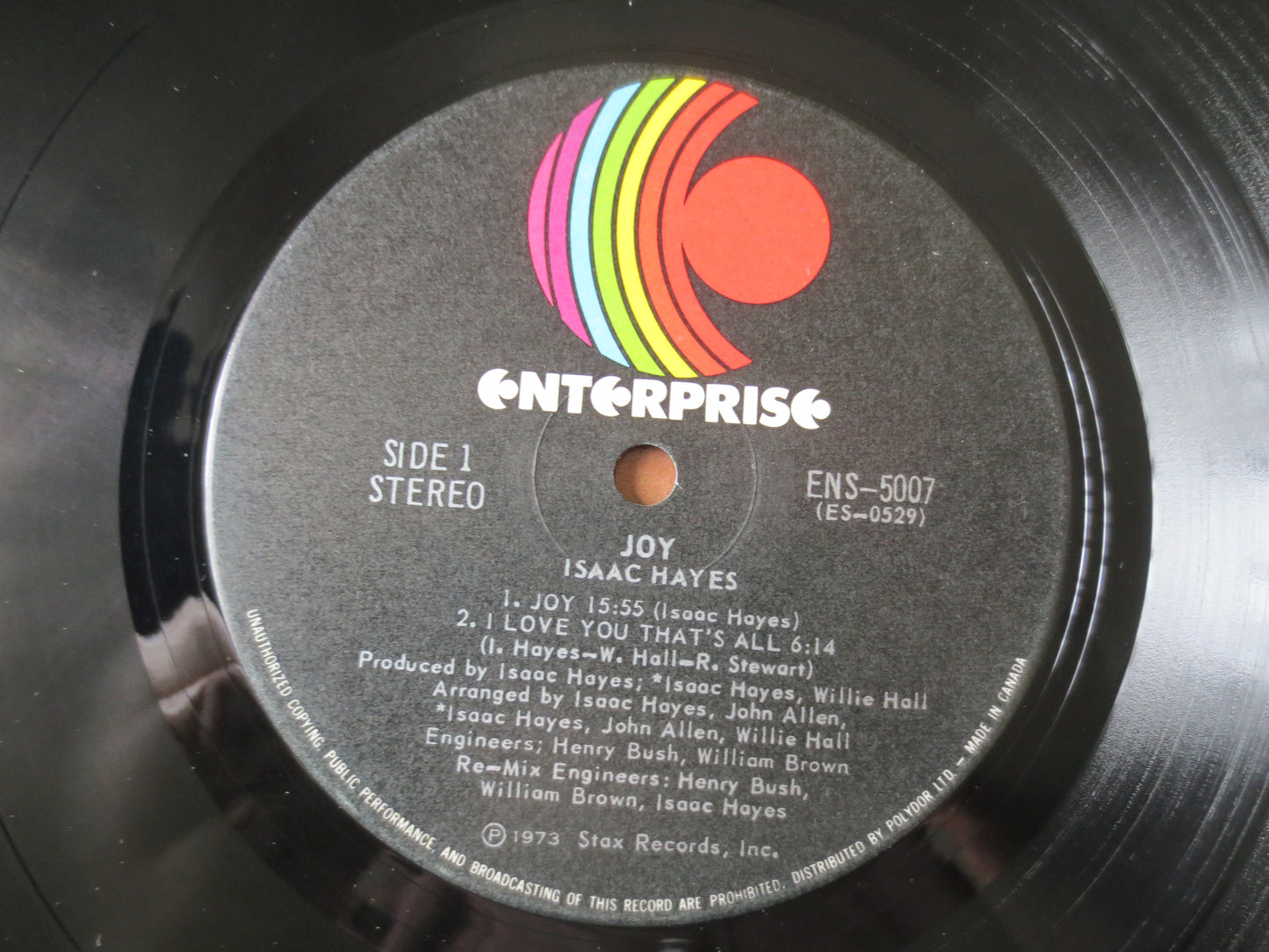 ISAAC HAYES, JOY, Isaac Hayes Records, Vintage Vinyl, Record Vinyl, Record, Vinyl Record, Vinyl, Pop Records, 1973 Records