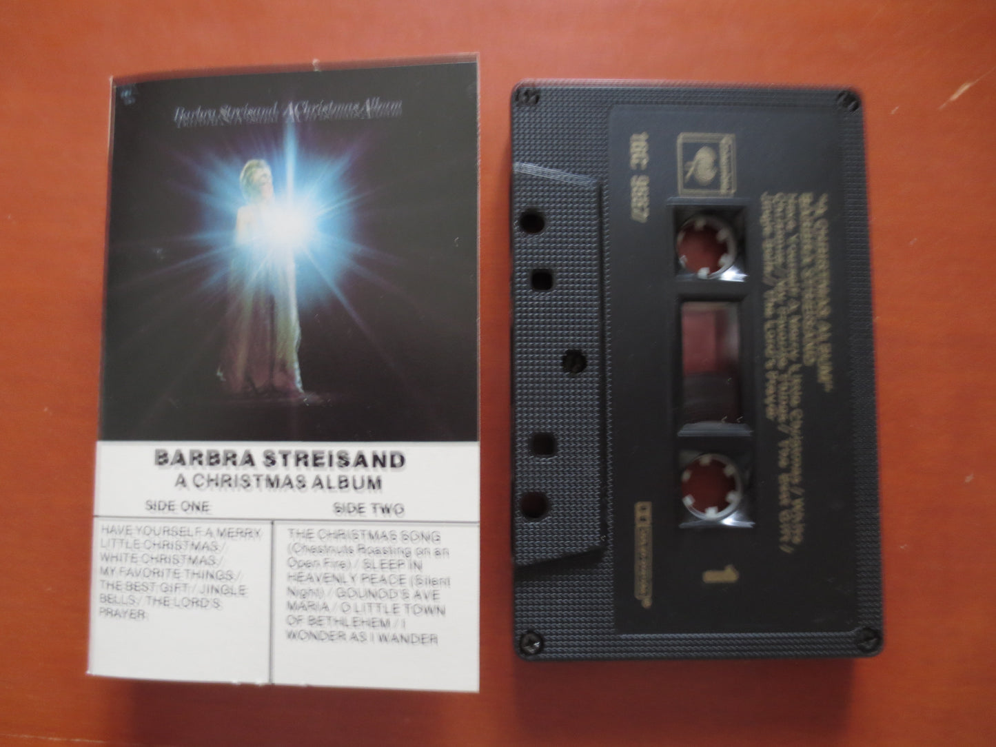 BARBRA STREISAND, A CHRISTMAS Album, Christmas Music, Tape Cassette, Christmas Cassette, Christmas Song, 1967 Cassette