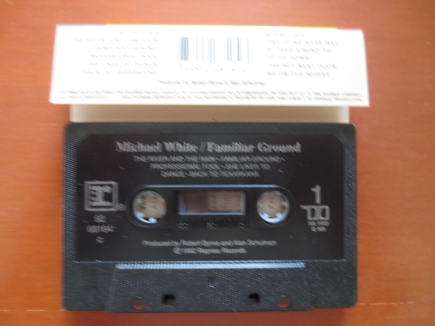 MICHAEL WHITE Tape, Familiar Ground Lp, MICHAEL White Album, Michael White Music, Tape Cassette, Cassette, 1992 Cassette