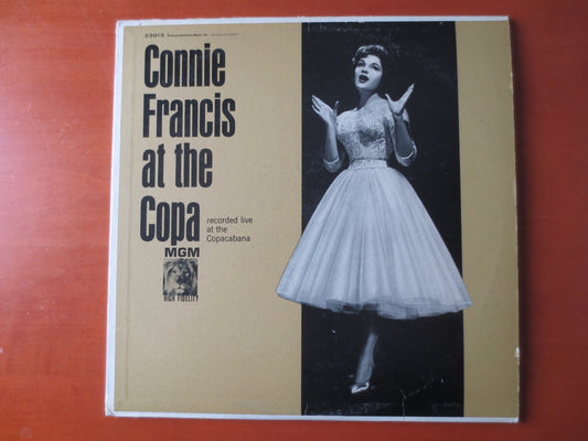 CONNIE FRANCIS, At The COPA, Connie Francis Vinyl, Connie Francis Album, Records, Vinyl Record, Record Vinyl, 1961 Records