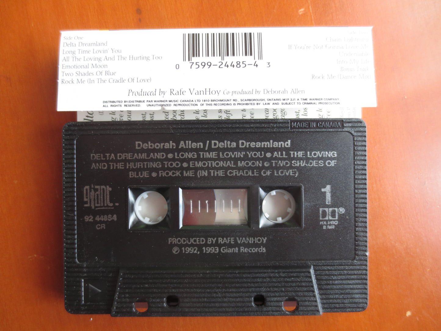 DEBORAH ALLEN Tape, Delta DREAMLAND, Deborah Allen  Album, Deborah Allen Music, Tape Cassette, Cassette, 1993 Cassette
