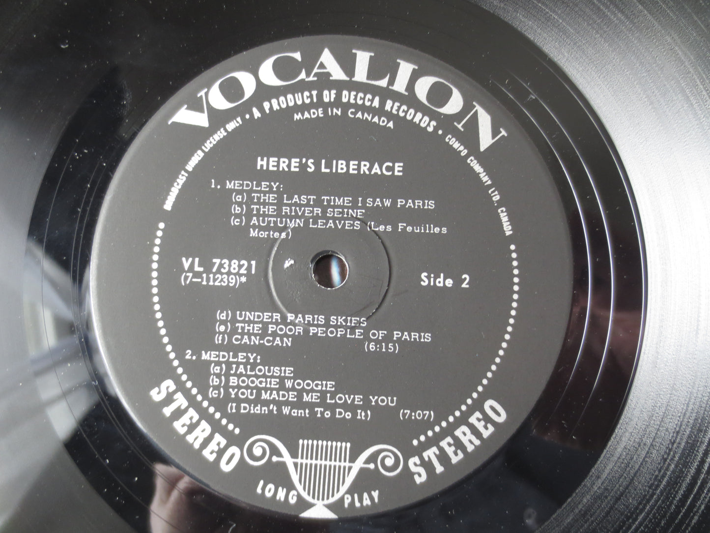 LIBERACE, Here's LIBERACE, LIBERACE Albums, Liberace Vinyl, Liberace Lp, Classical Albums, Classical Record, 1965 Record