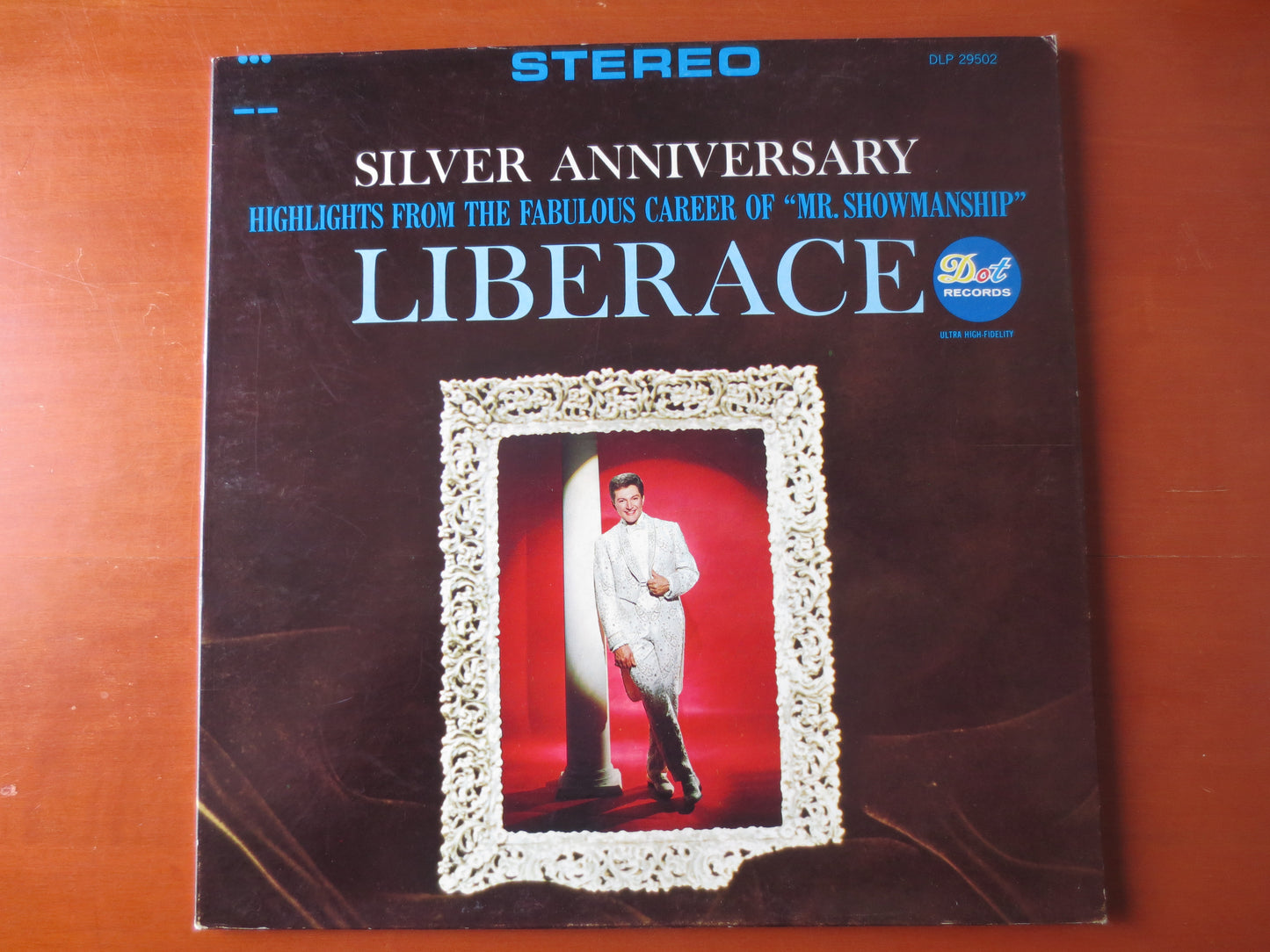 LIBERACE, SILVER ANNIVERSARY, Liberace Albums, Liberace Vinyl, Liberace Lp, Liberace Records, Classical Record, 1965 Record