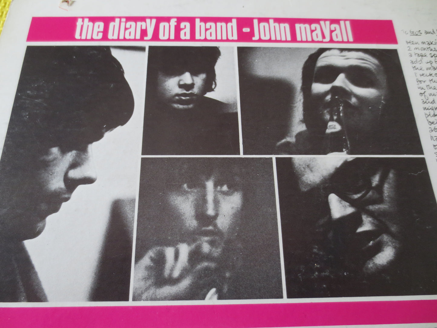 JOHN MAYALL, The Diary of a Band, John Mayall Records, John Mayall Albums, John Mayall lps, Vinyl Record, lps, 1968 Records