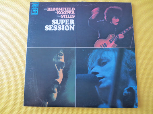 SUPER SESSION, BLUES Rock Records, Al Kooper Lps, Steve Stills Lps, Blues Lps, Rock Records, Vinyl Records, 1968 Records