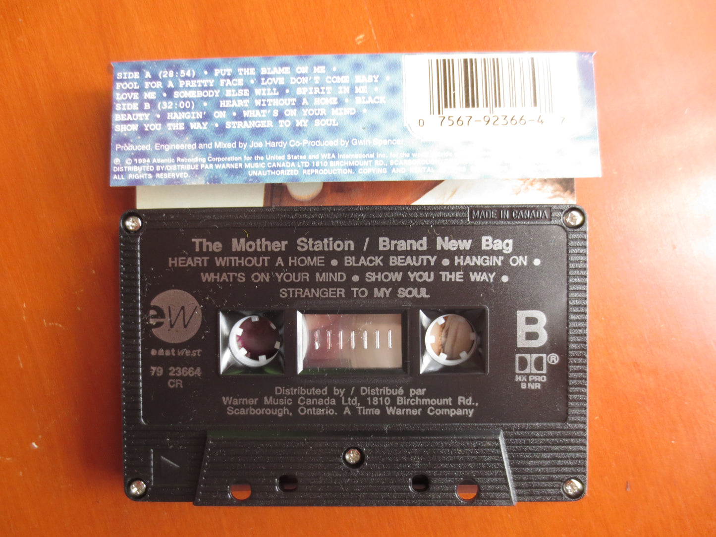 MOTHER STATION Tape, Brand NEW Bag Album, Mother Station Album, Mother Station Music, Tape Cassette, Cassette, 1994 Cassette