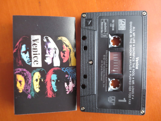 VENICE Tape, VENUS Album, VENUS Cassette, Venus Lp, Venice Music, Tape Cassette, Rock Cassette, Rock Song, 1990 Cassette