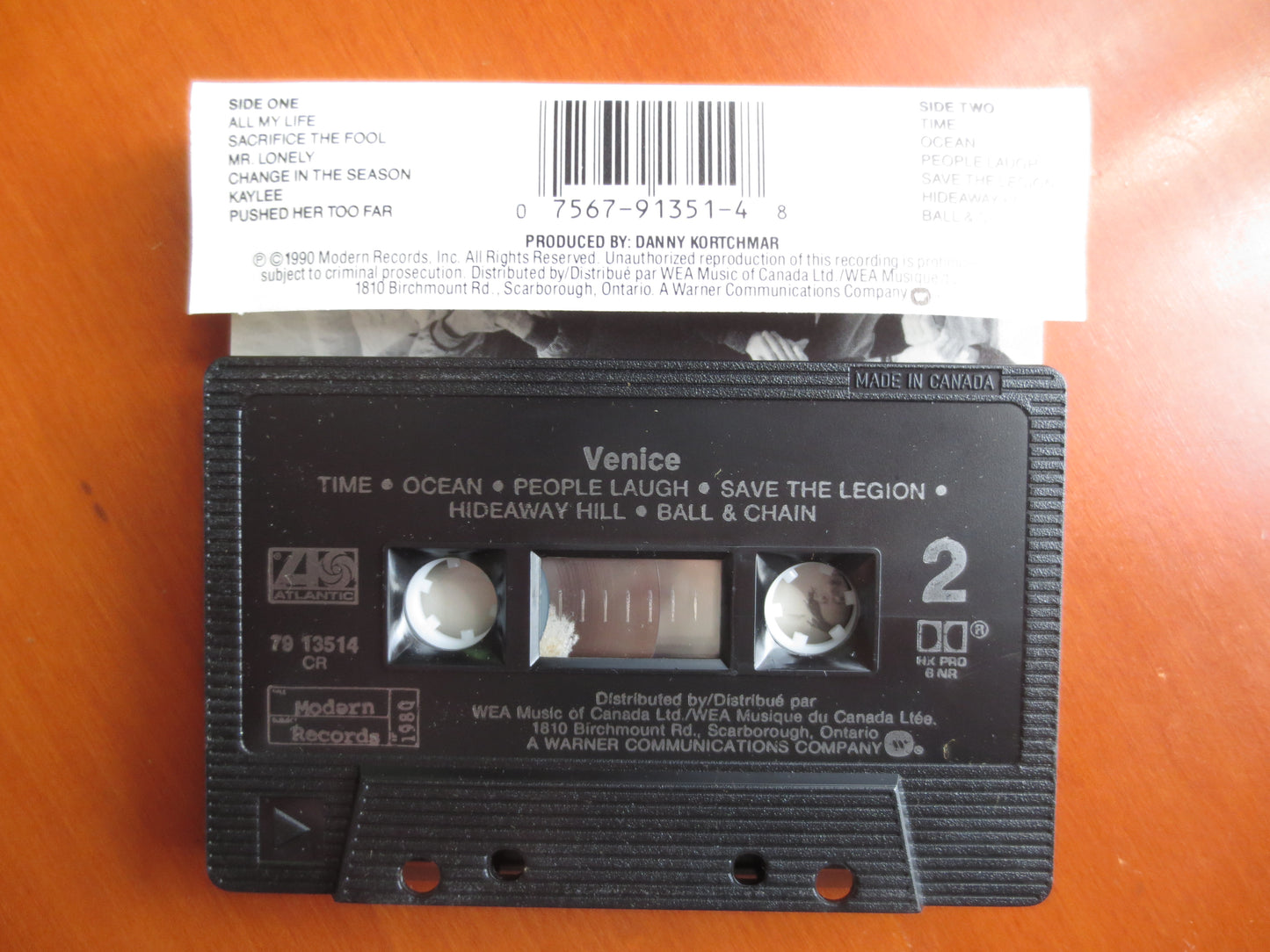 VENICE Tape, VENUS Album, VENUS Cassette, Venus Lp, Venice Music, Tape Cassette, Rock Cassette, Rock Song, 1990 Cassette