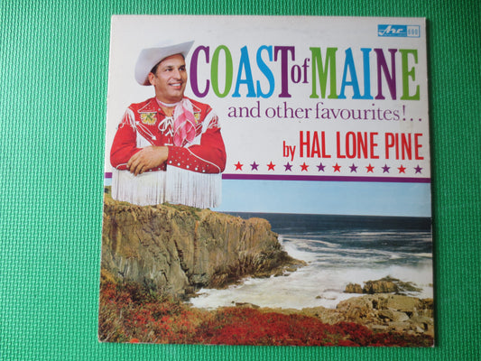 HAL LONE PINE, Coast of Maine, Vintage Vinyl, Record Vinyl, Record, Vinyl Record, Vinyl, Country Record, lps, 1963 Records