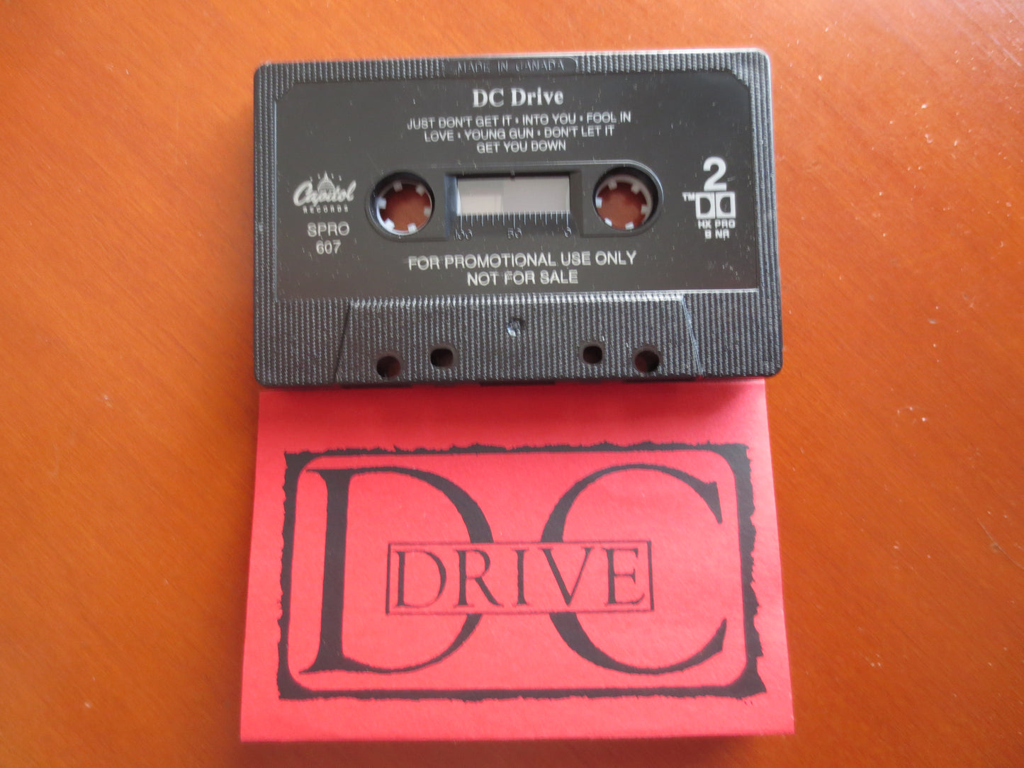 DC DRIVE, DC Drive Tape, Dc Drive Album, Dc Drive Music, Dc Drive Song, Rock Lp, Tape Cassette, Rock Cassette, 1992 Cassette