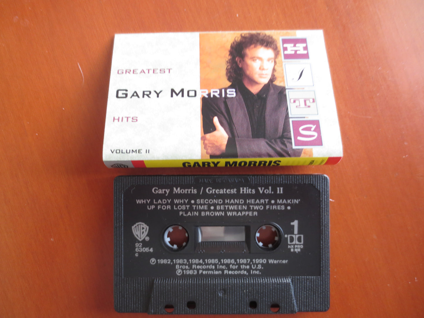 GARY MORRIS, GREATEST Hits Tape, Gary Morris Album, Gary Morris Music, Country Lp, Tape Cassette, Cassette, 1990 Cassette