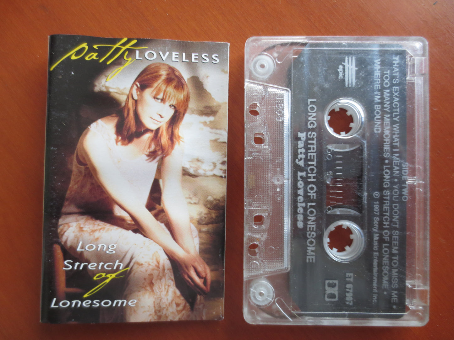 PATTY LOVELESS, LONESOME Album, Patty Loveless Tape, Patty Loveless Album, Tapes, Tape Cassette, Cassette, 1997 Cassette