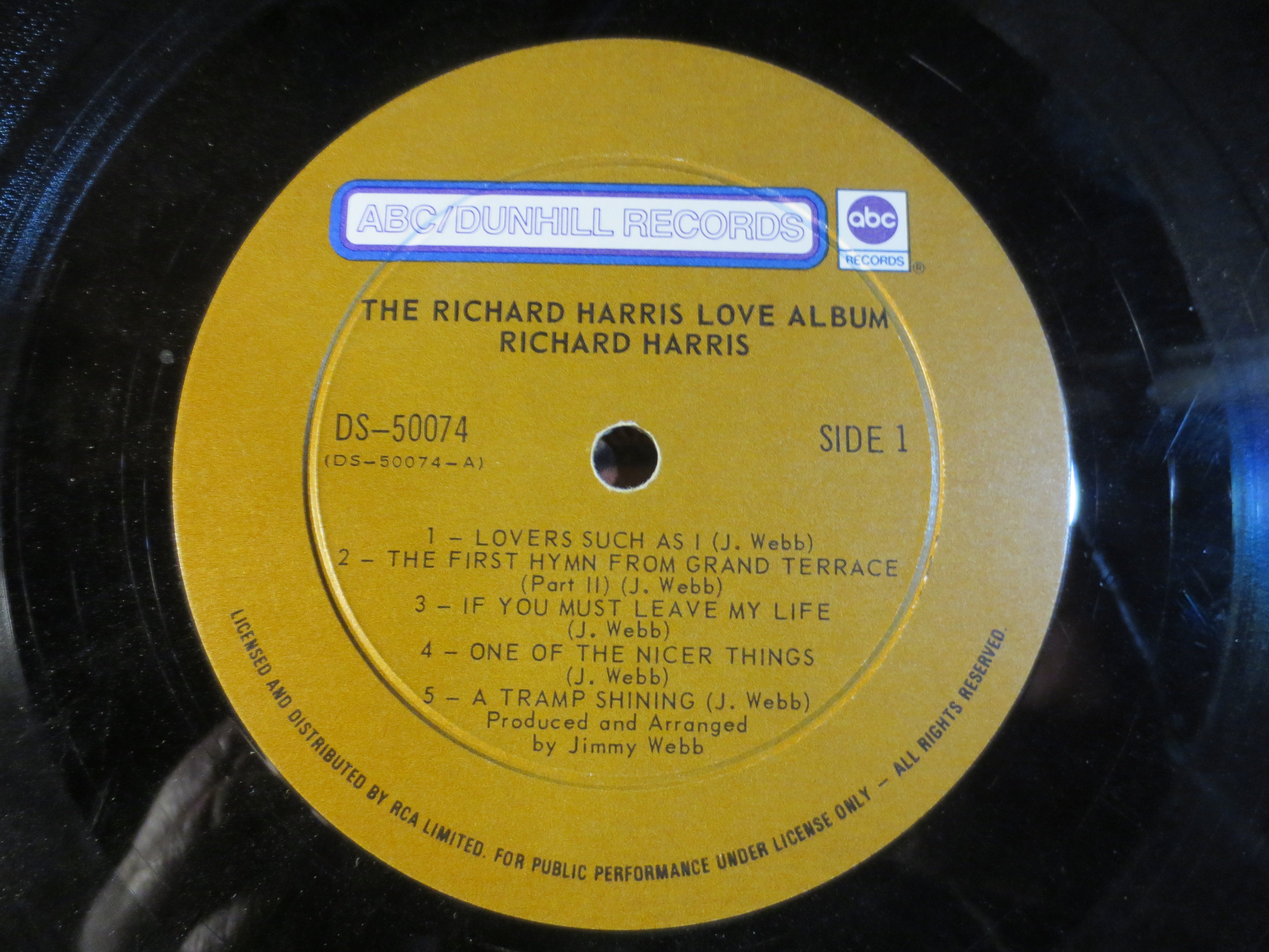 Cheapest LP Richard Harris - His Greatest Performances Vinyl Record