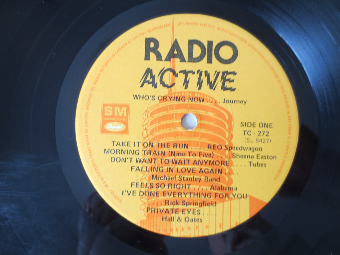 K-TEL Records, RADIO Active, K-TEL Albums, Vintage Vinyl, K-Tel Lps, Journey Lps, Blondie Lps, The Police Lps, 1982 Records